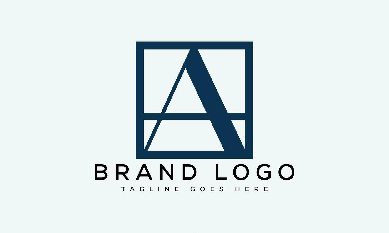 letter A logo design vector template design for brand.
