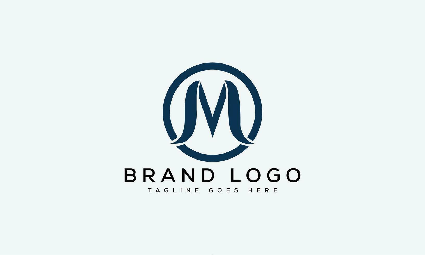 letra metro logo diseño vector modelo diseño para marca.