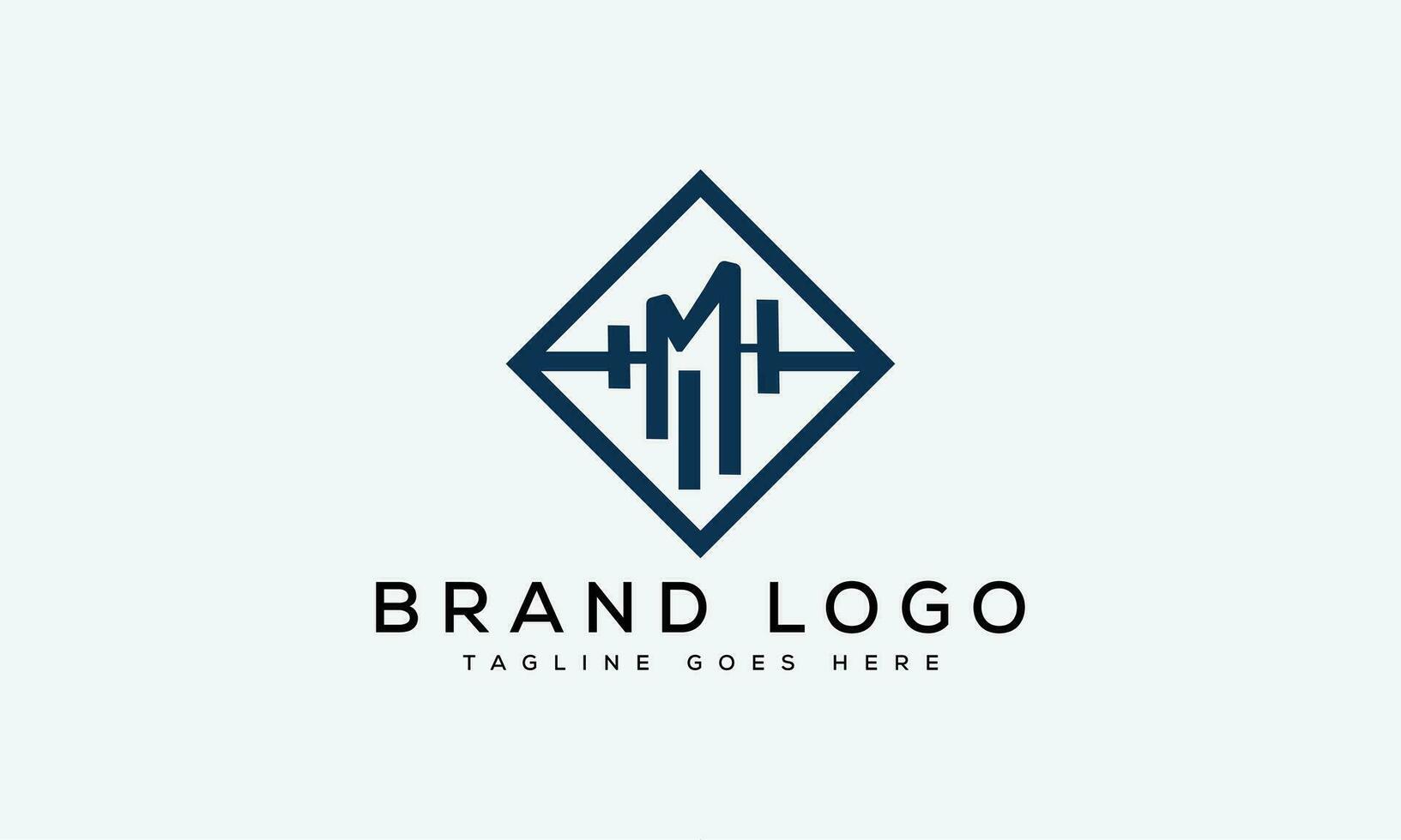 letter M logo design vector template design for brand.