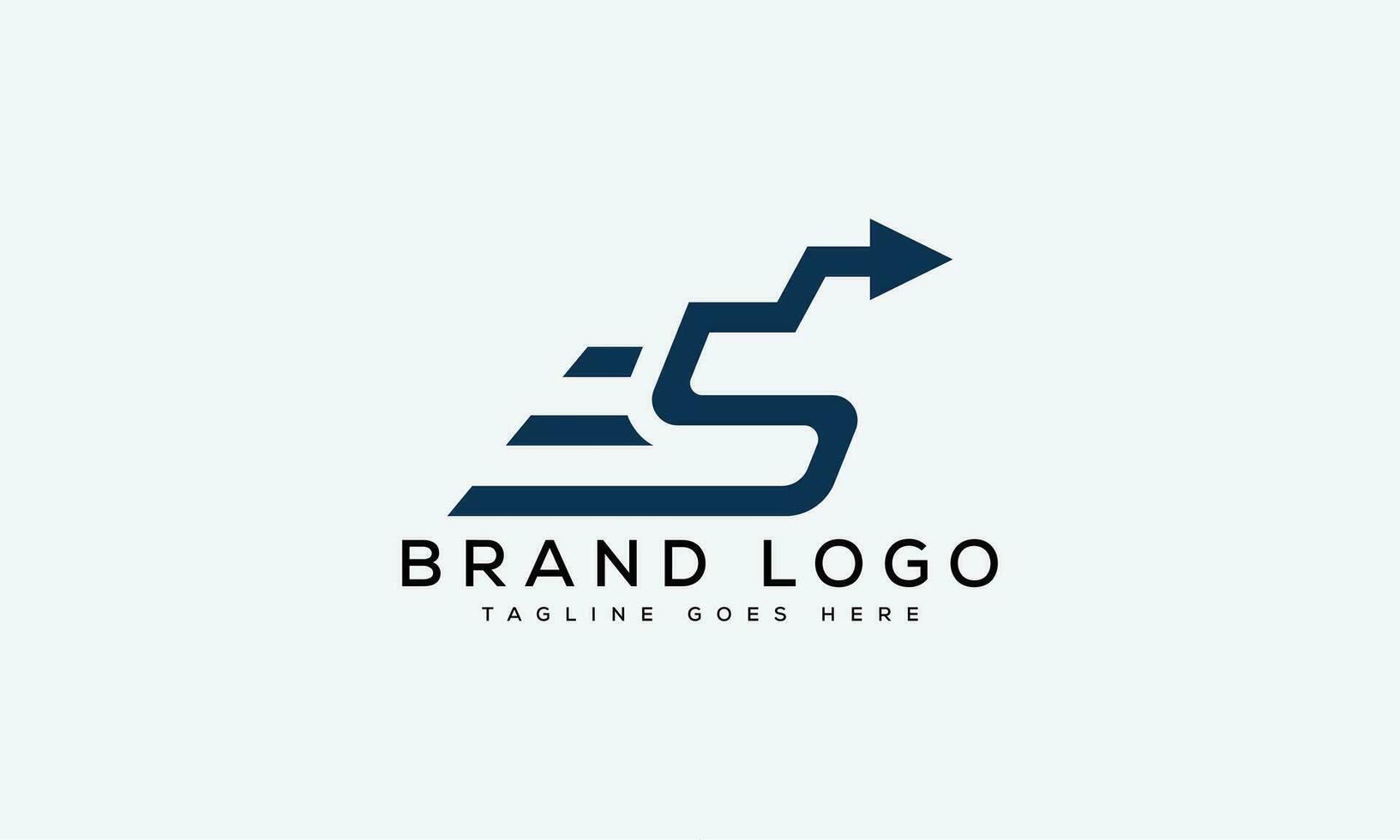 letter S logo design vector template design for brand.