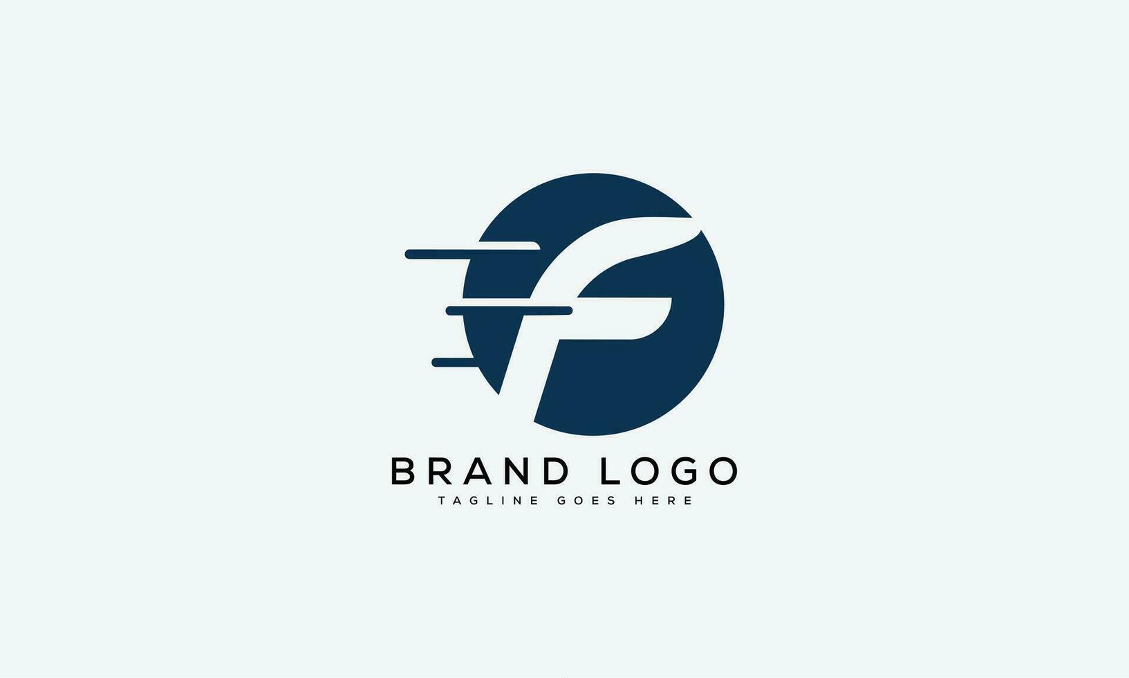 letter F logo design vector template design for brand.