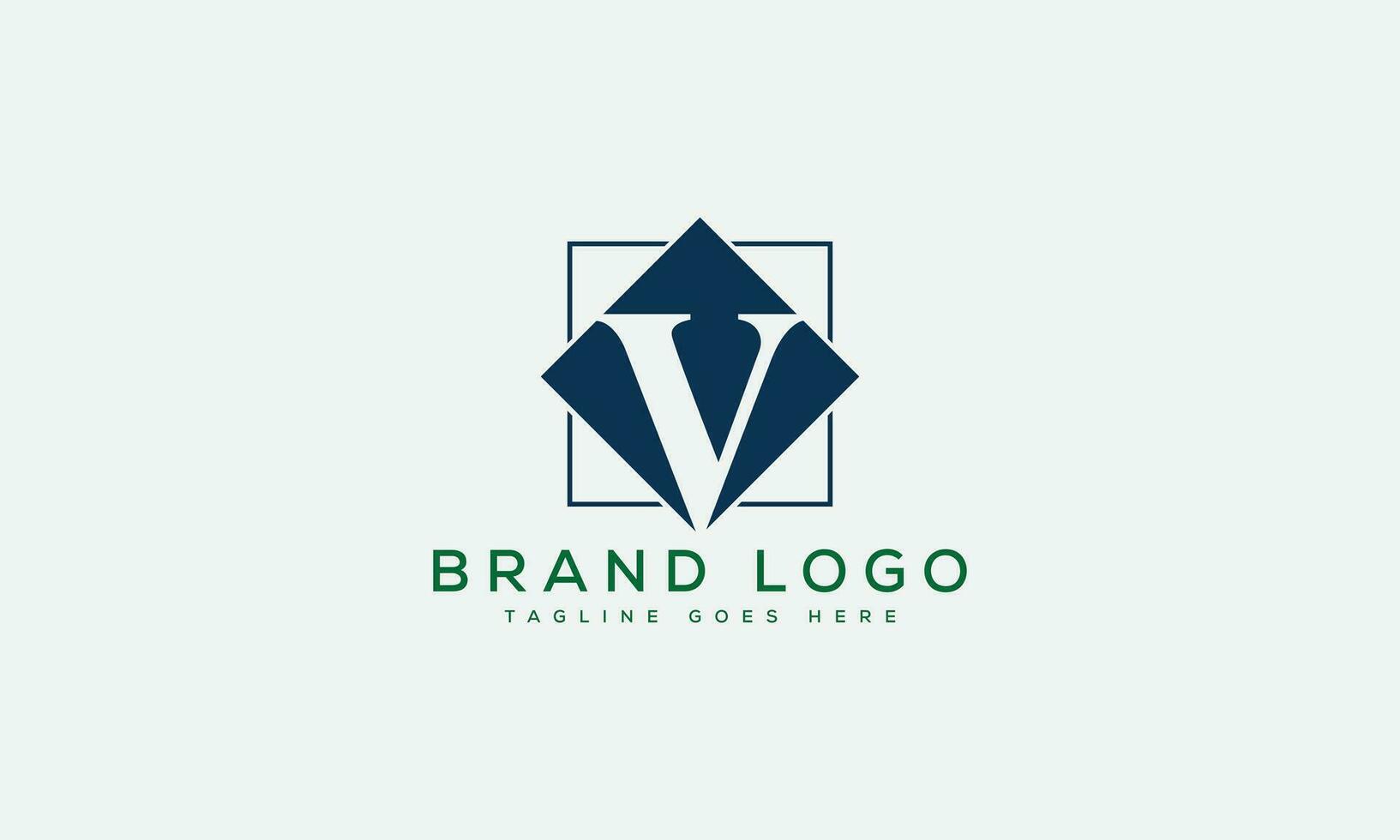 letter V logo design vector template design for brand.