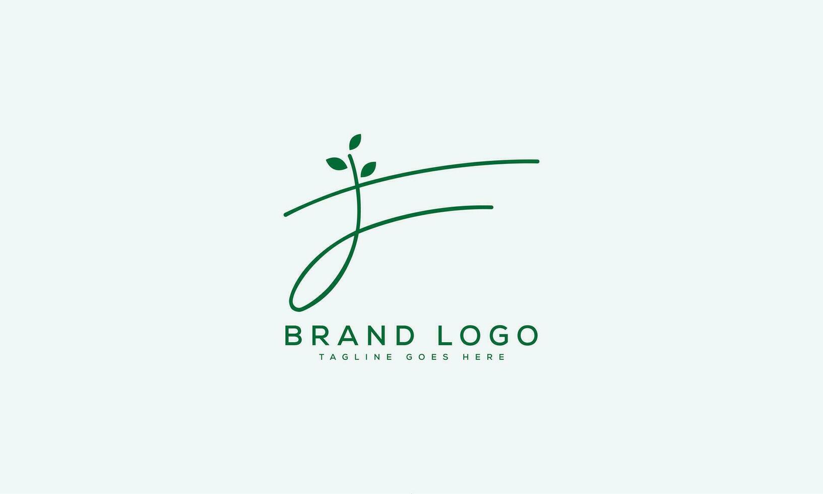 letter F logo design vector template design for brand.