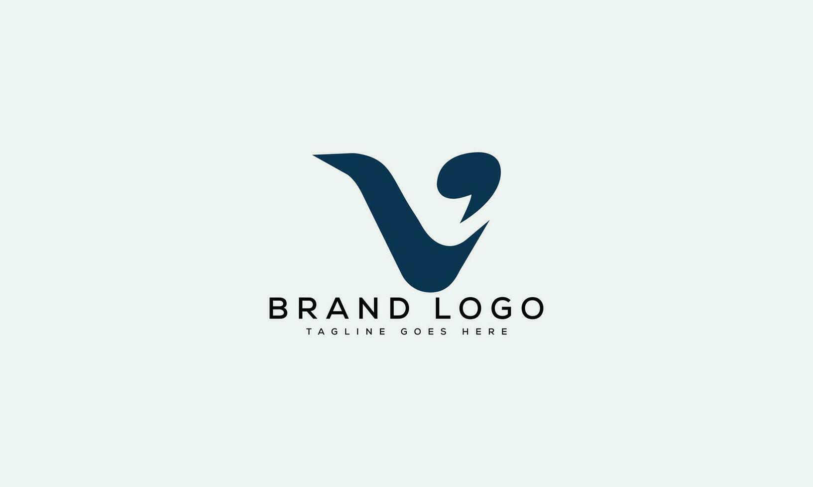 letter V logo design vector template design for brand.