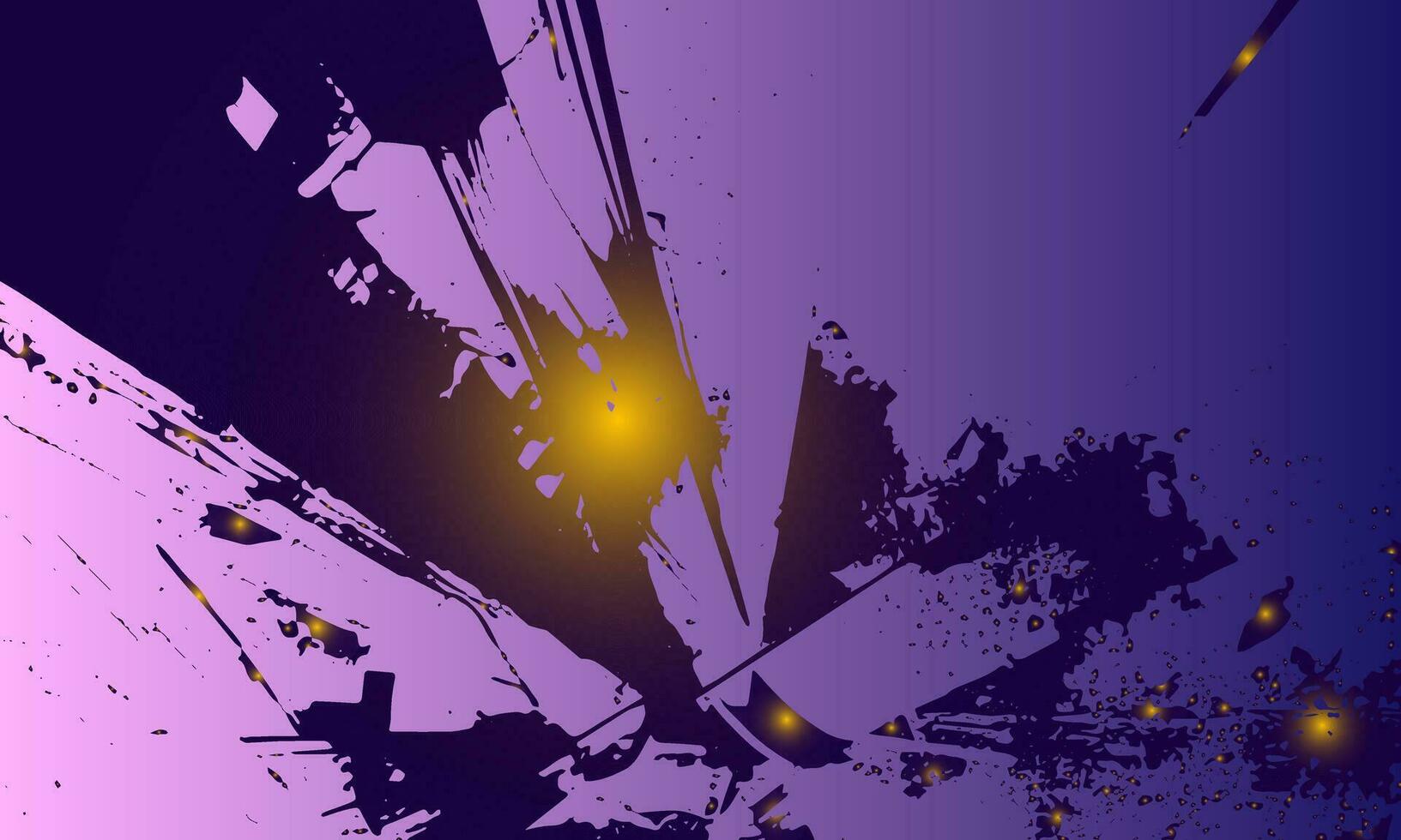 abstract background with purple and yellow colors vector