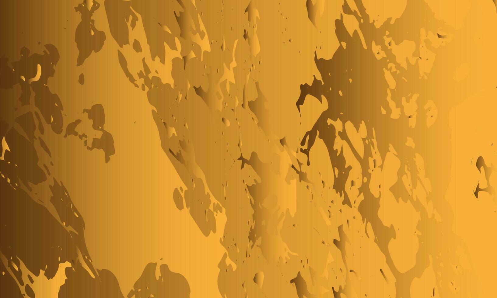 golden background with a large amount of paint vector