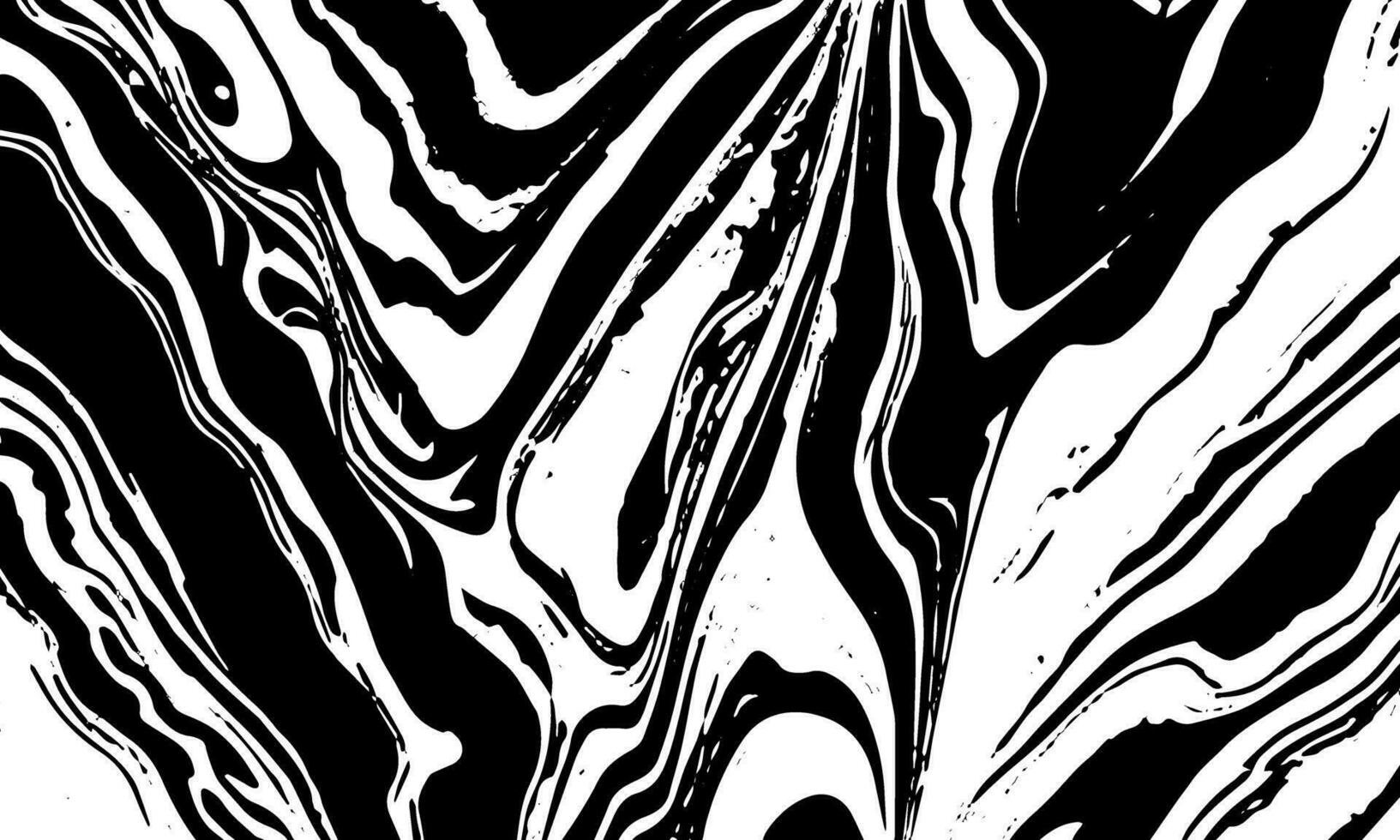 black and white marble texture background vector