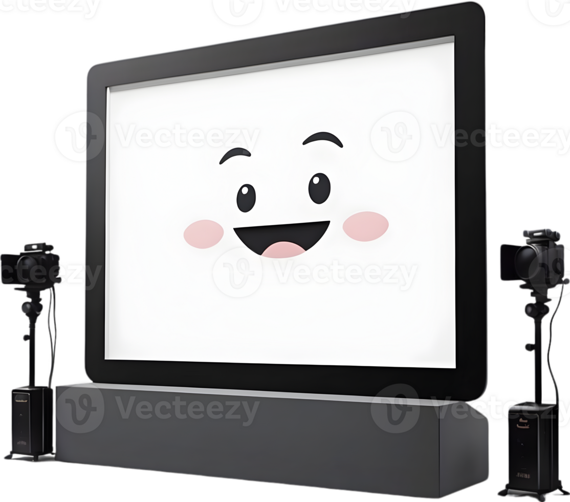 AI generated a  screen with ai generative png