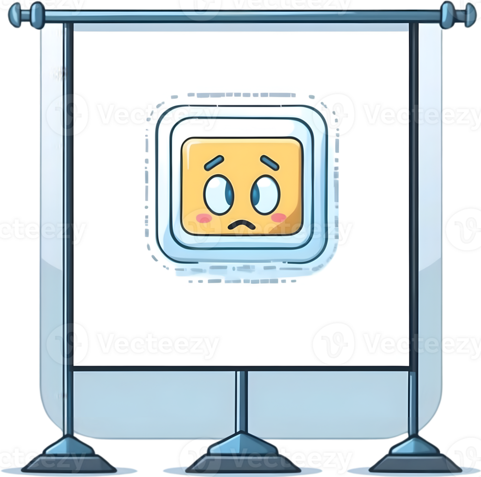 AI generated a  screen with ai generative png