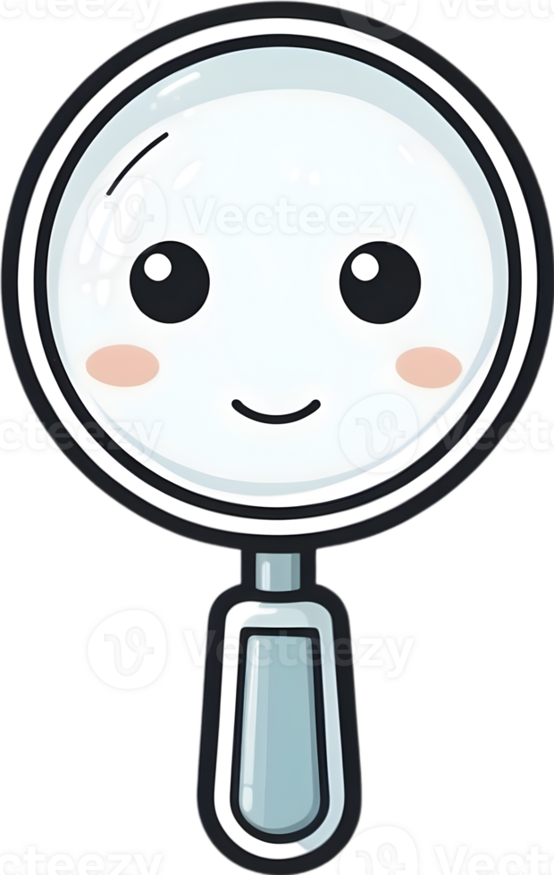 Magnifying Glass, Isolated icon, Vector Illustration 22973190 PNG