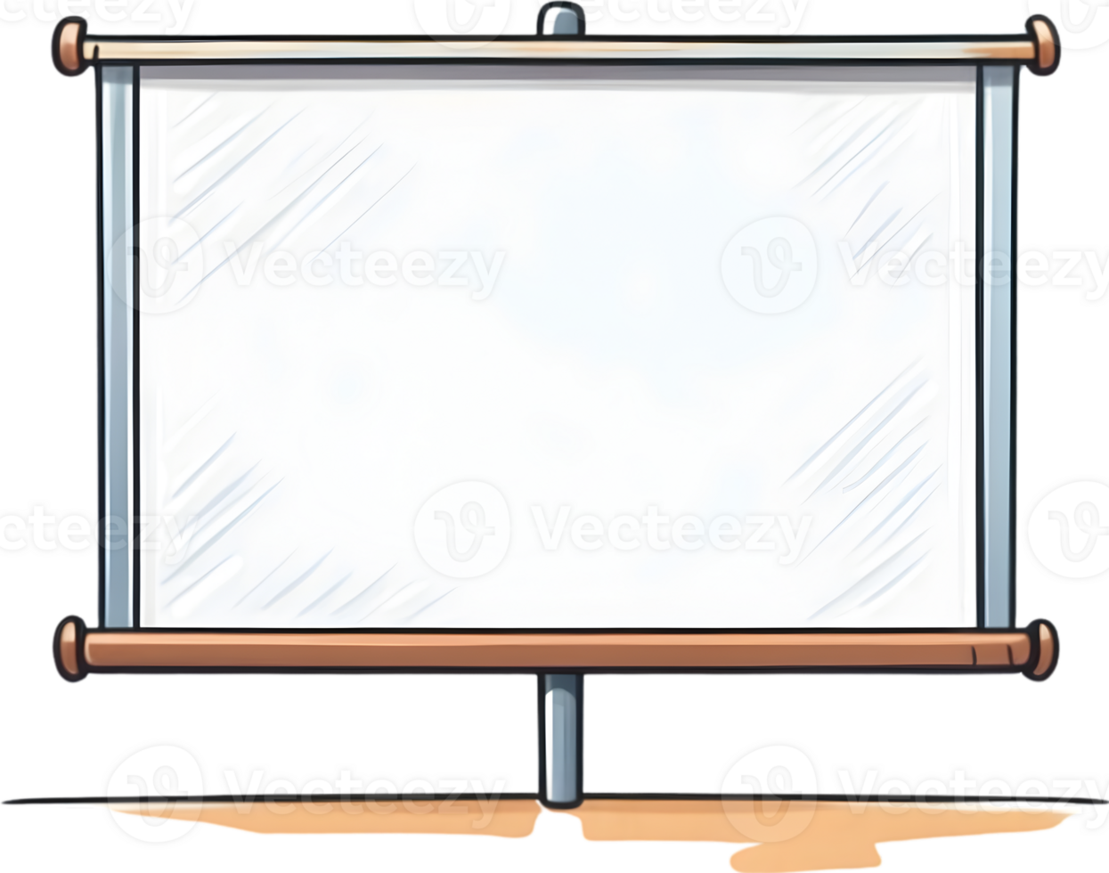 AI generated a  screen with ai generative png