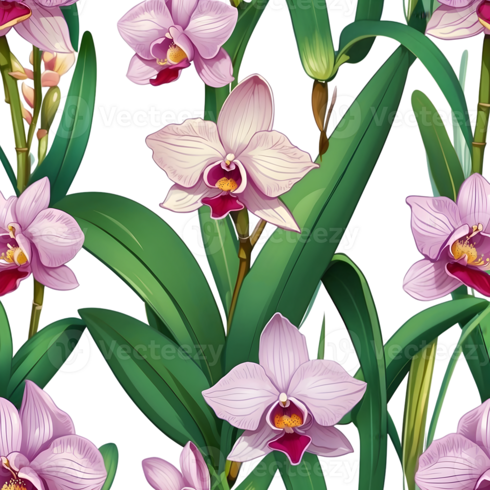 AI generated Thai Orchid Icon png