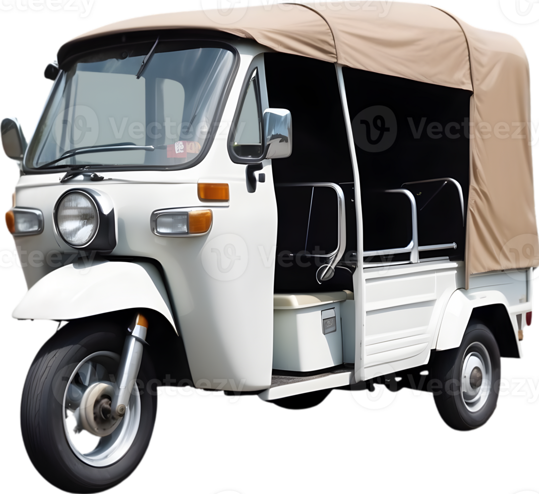AI generated a tuk tuk is shown in this image png