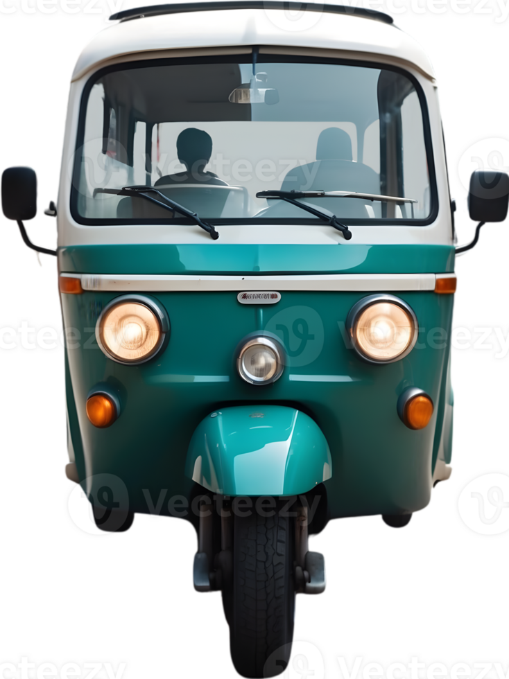 AI generated a tuk tuk is shown in this image png