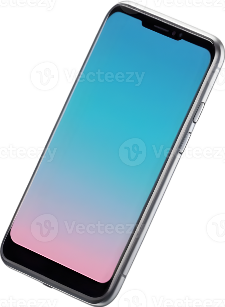 AI generated a smart phone ai generative png