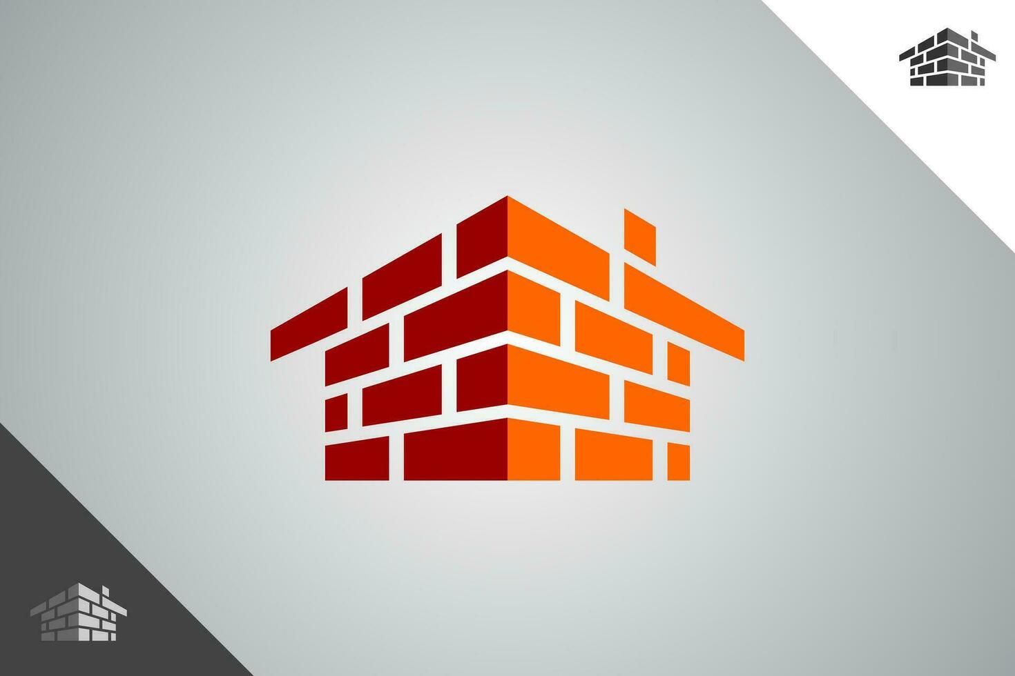 Real estate modern logotype. Architect and construction brand identity design template. Perfect logo for business related to construction industry. Isolated background. Vector eps 10.