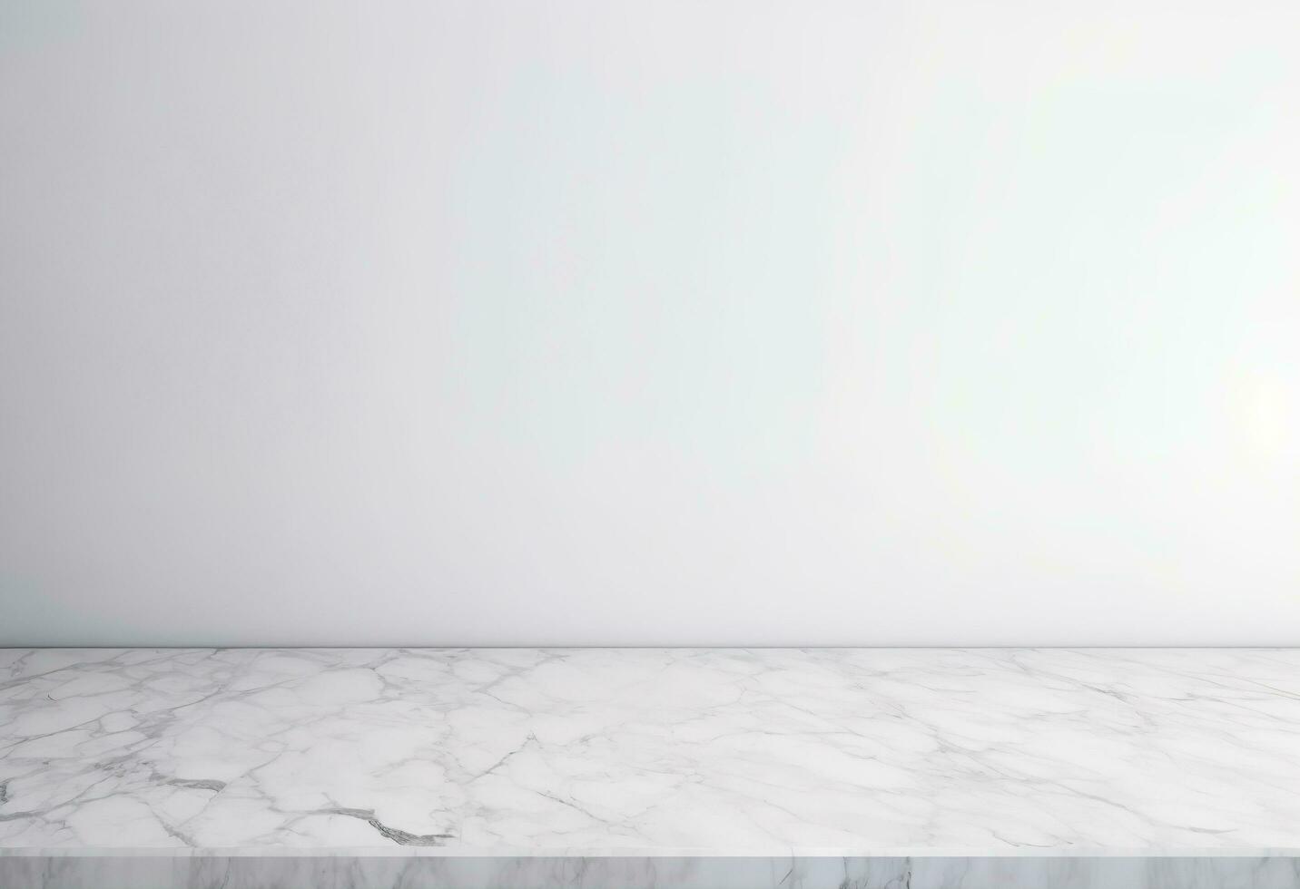 AI generated Blank empty wooden round tabletop over blur city night view background, mock up and montage for product photo