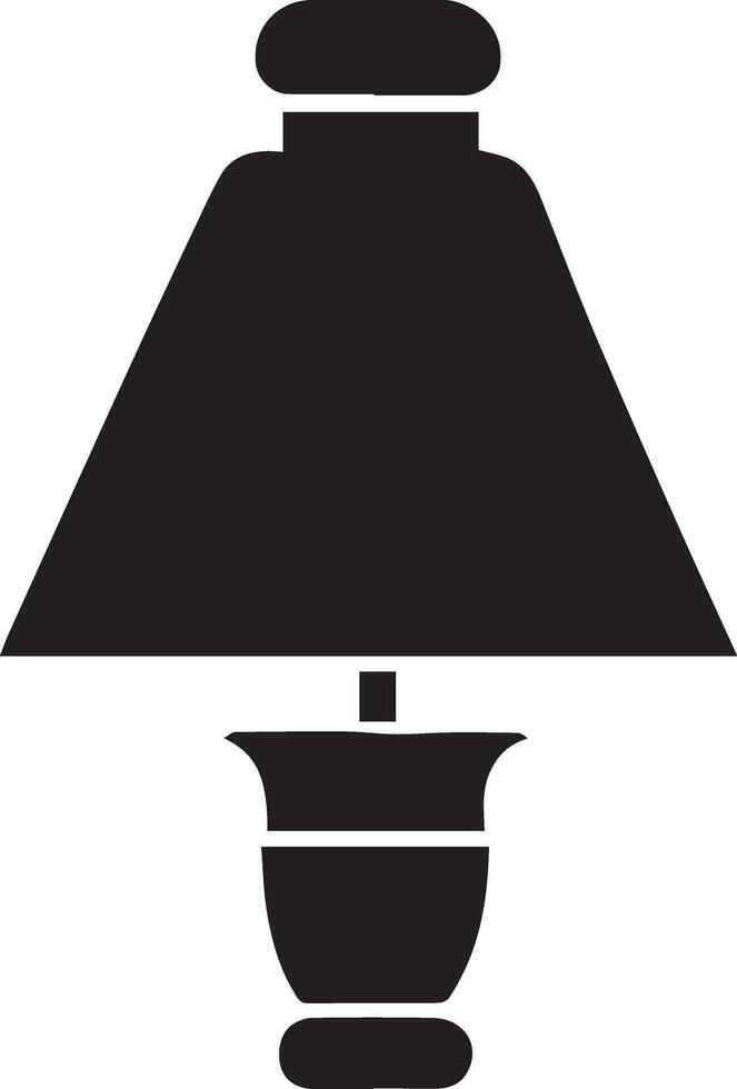 Table Tamp vector Icon Art Illustration 5