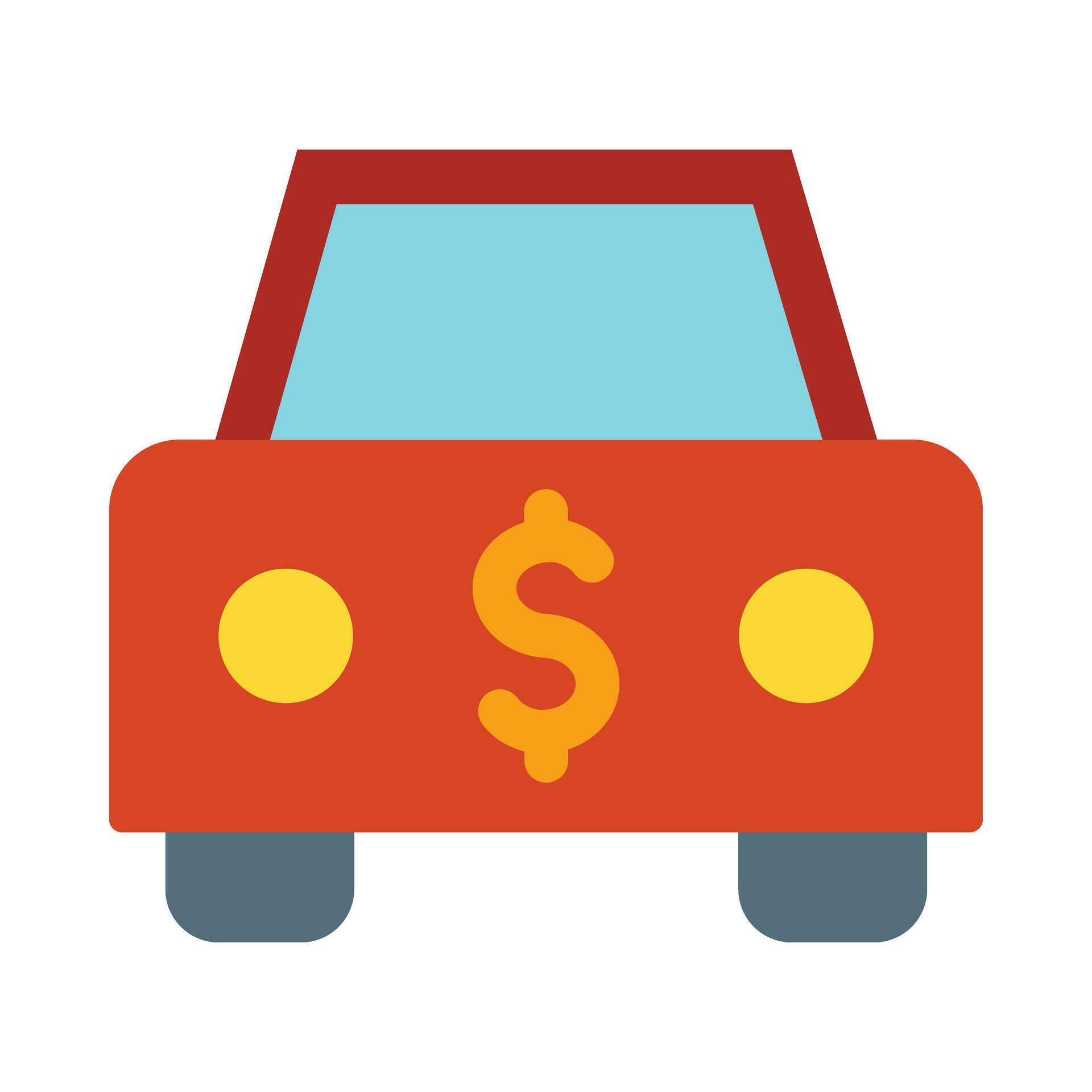 Car Loan Vector Flat Icon For Personal And Commercial Use. 35095722