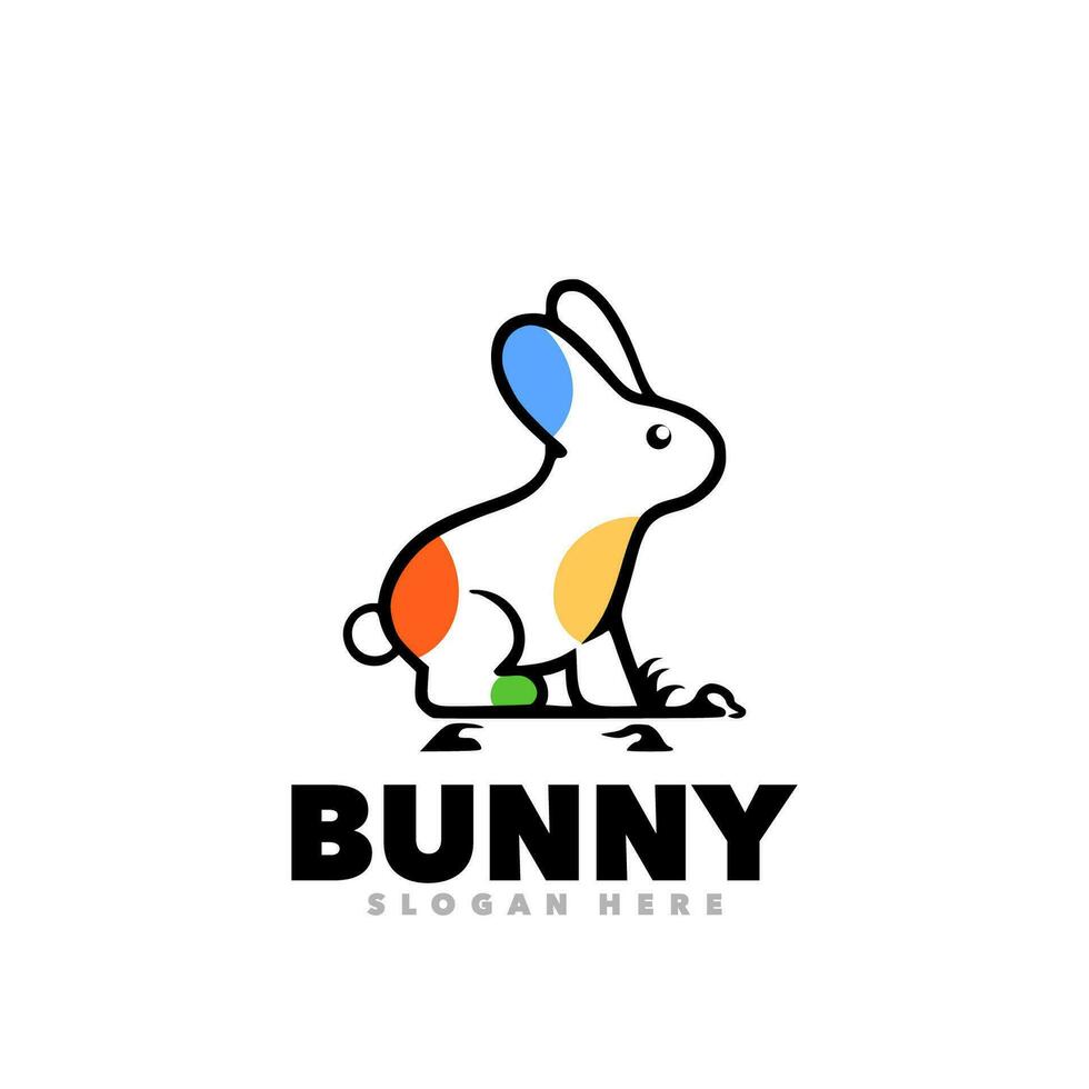 Rabbit Icon Logo Design, Creative Rabbit Logo Design 6115951 Vector Art at  Vecteezy