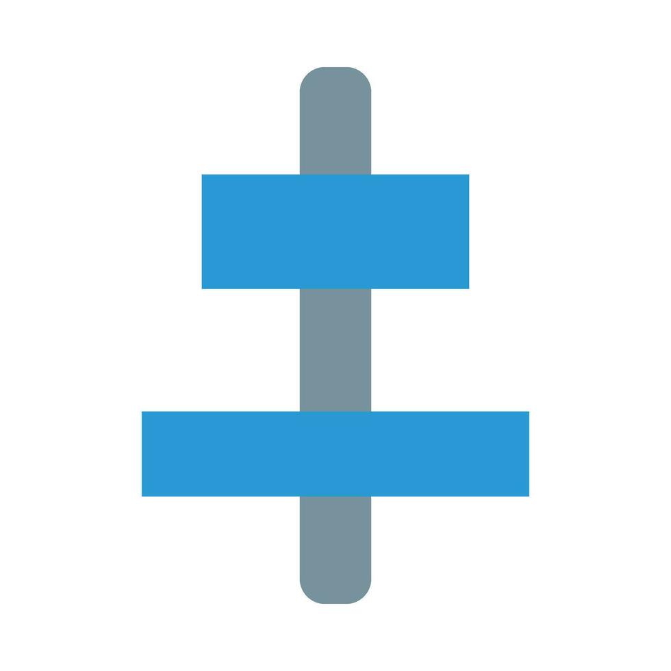 Horizontal Align Vector Flat Icon For Personal And Commercial Use.