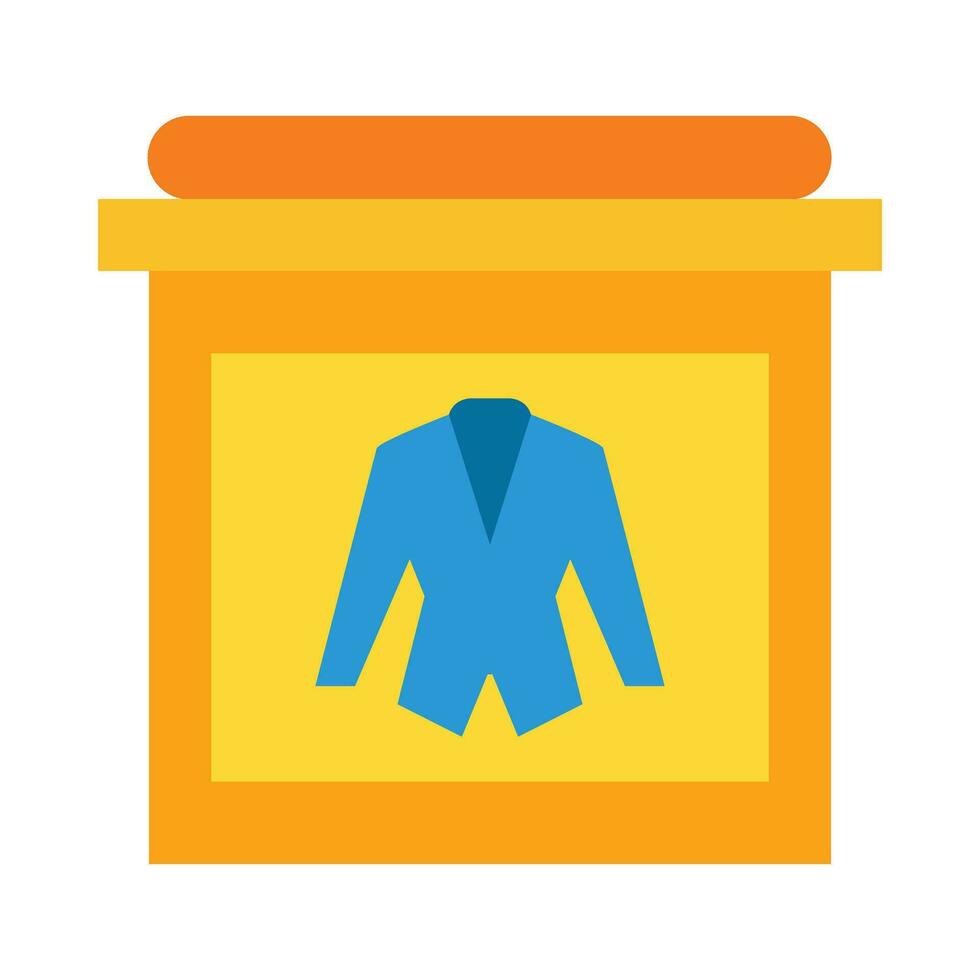 Dressing Store Vector Flat Icon For Personal And Commercial Use.