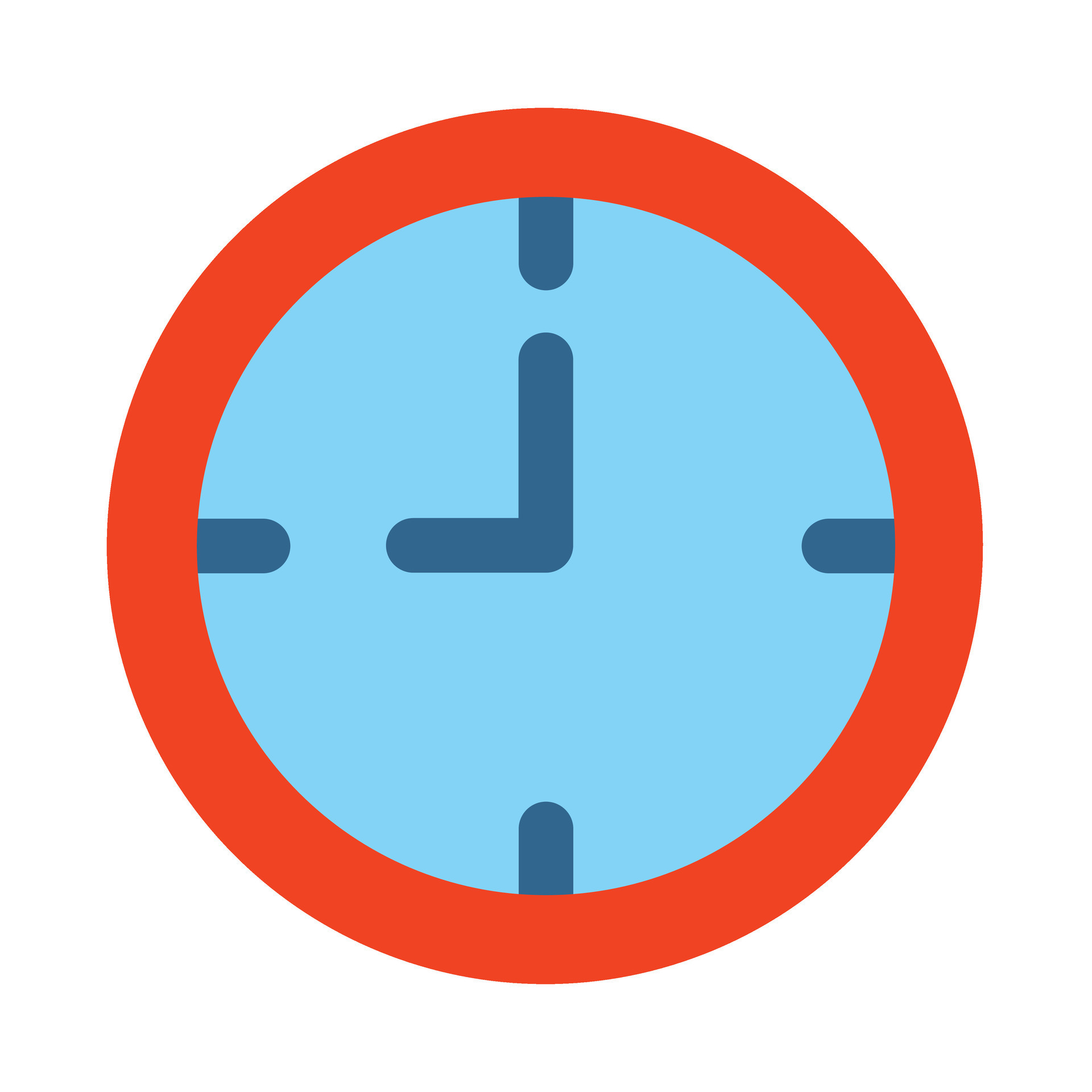 Clock Vector Flat Icon For Personal And Commercial Use. 35096340 Vector Art at Vecteezy