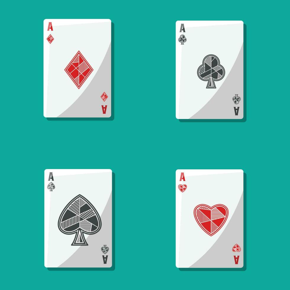 Ace Gambling Card vector