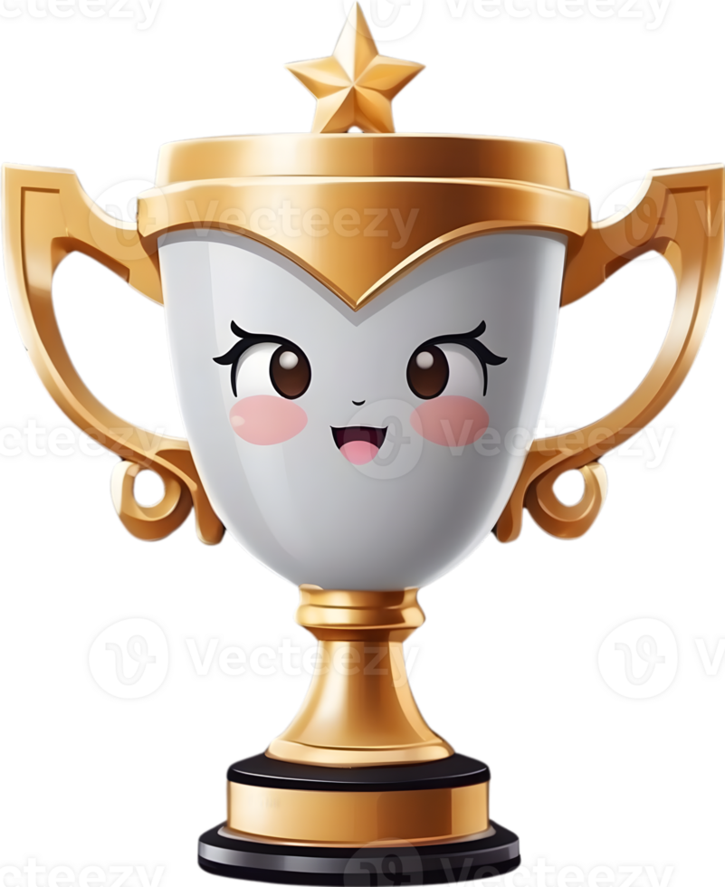 AI generated a trophy cup ai generative png