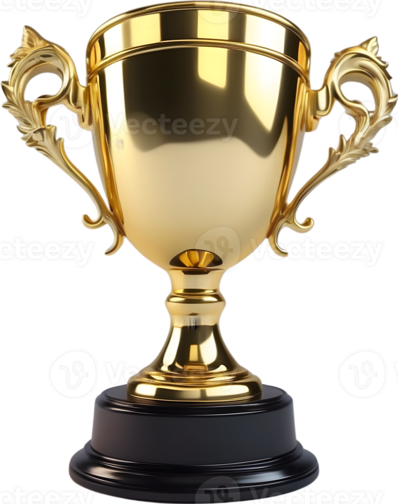 AI generated a trophy cup ai generative png