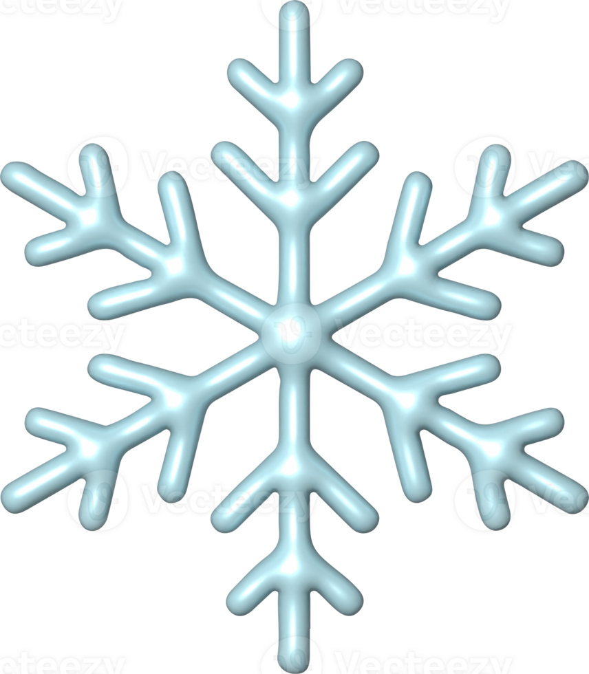 Snowflake illustration. Hand drawn picture png