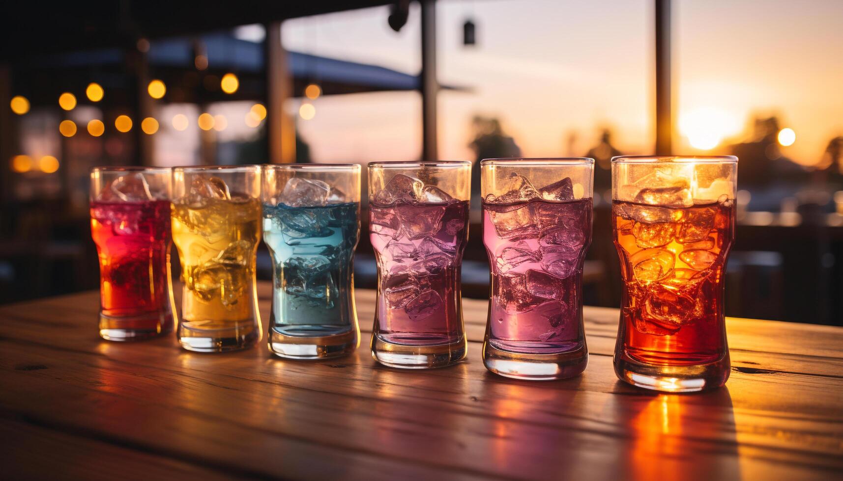 AI generated A frothy pint of dark stout, poured at the bar generative AI photo