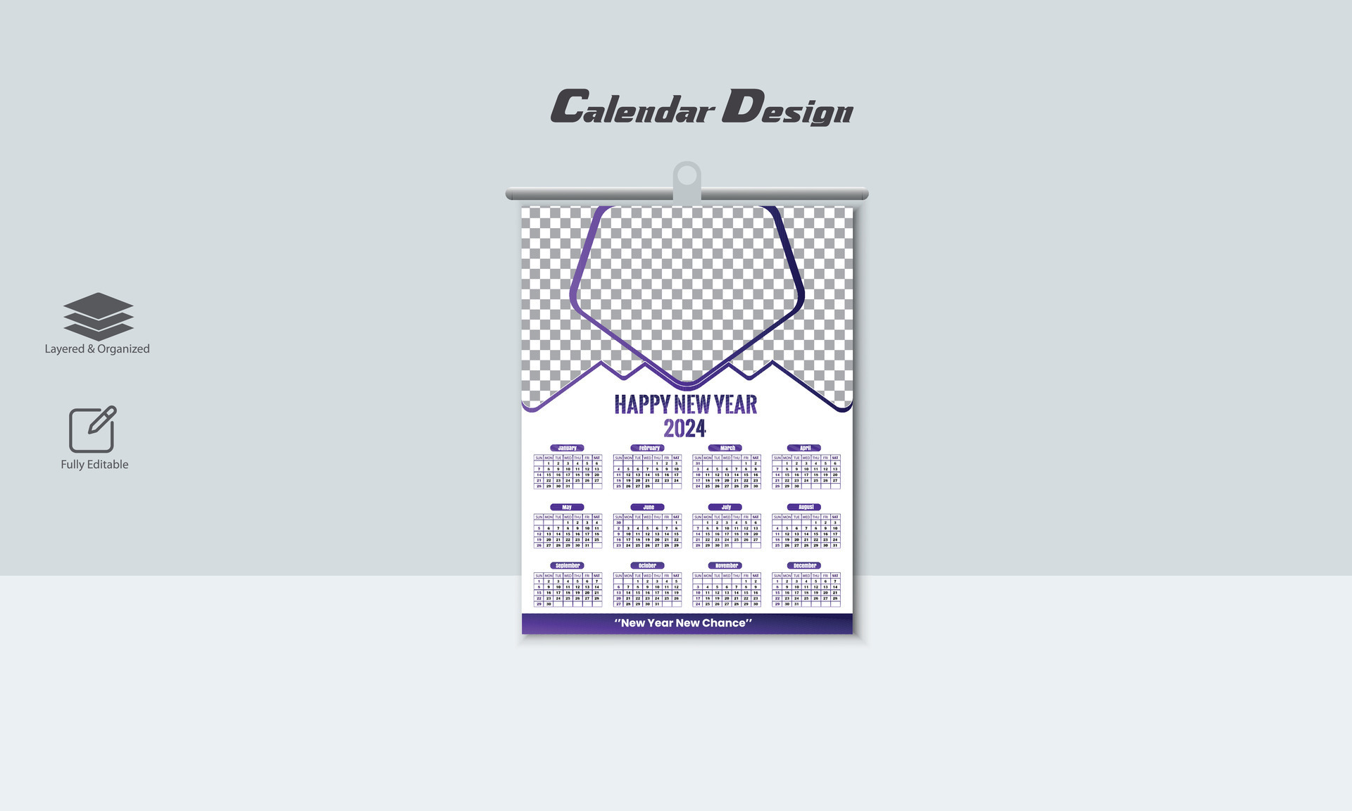 One Page Calendar Design 2024 35100023 Vector Art At Vecteezy One Page Calendar Design 2024 35100023 Vector Art At Vecteezy