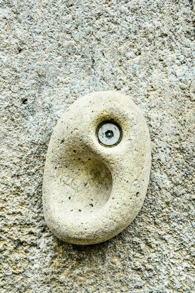 close up of a climbing wall photo