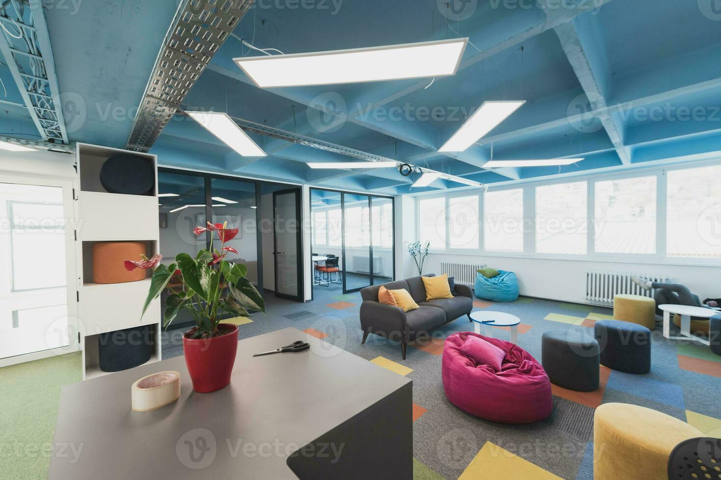 Modern office view photo