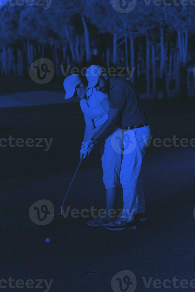 People playing golf photo