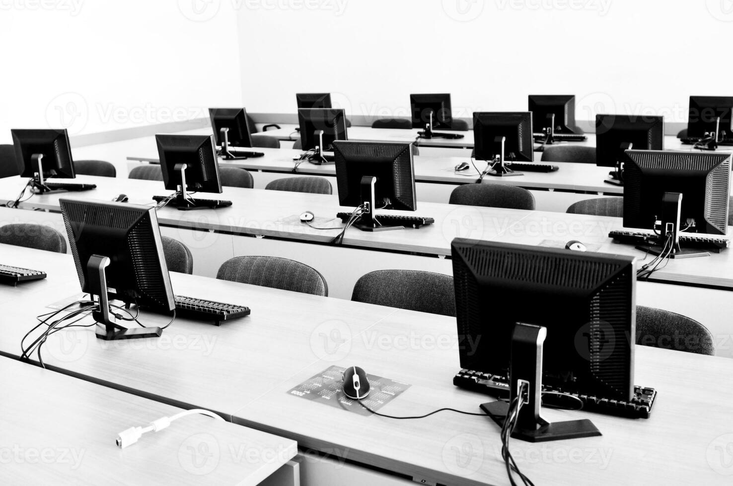 classroom with computer photo