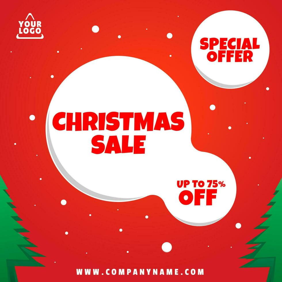 Christmas Sale Banner vector