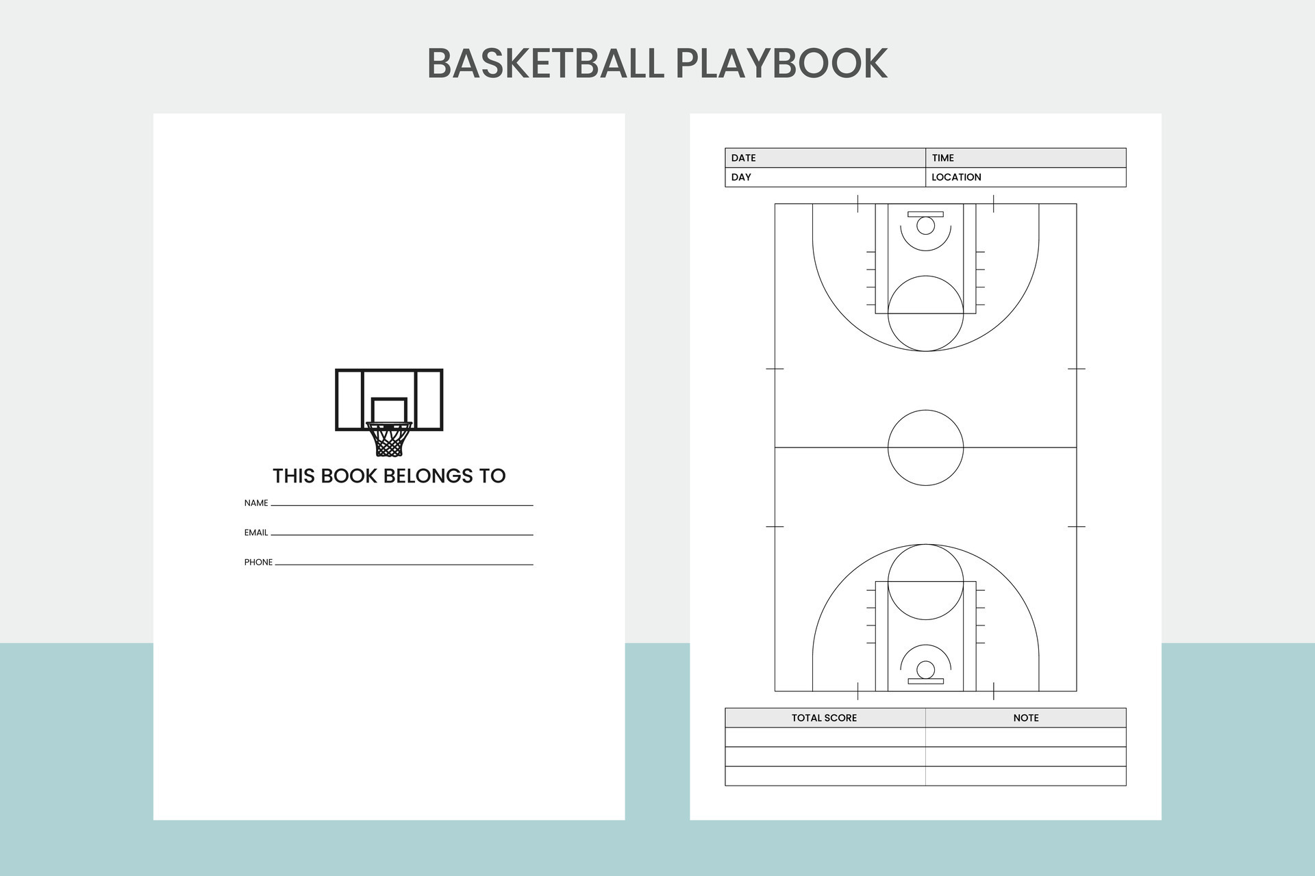 Basketball Playbook Free Template 35104825 Vector Art at Vecteezy Basketball Playbook Free Template 35104825 Vector Art at Vecteezy