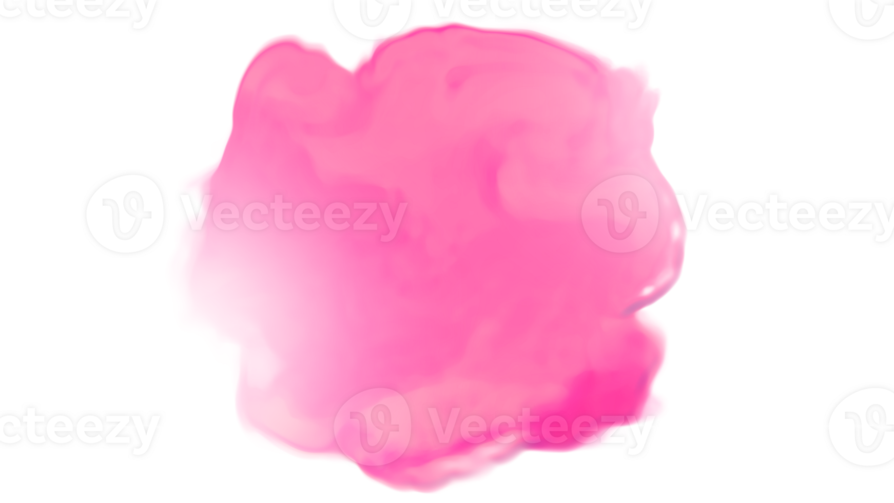 pink watercolor ink splash png