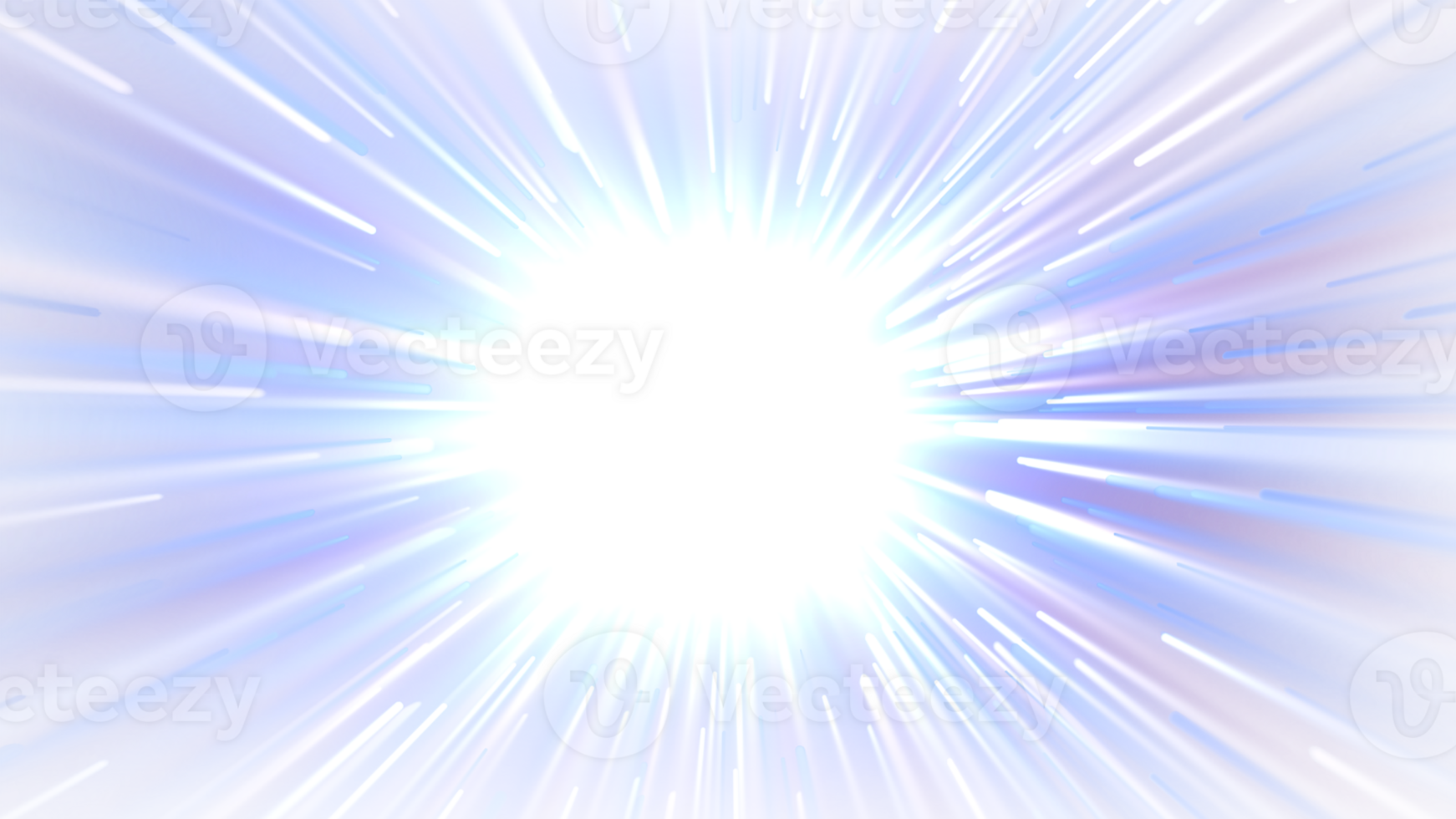 glowing light burst explosion png