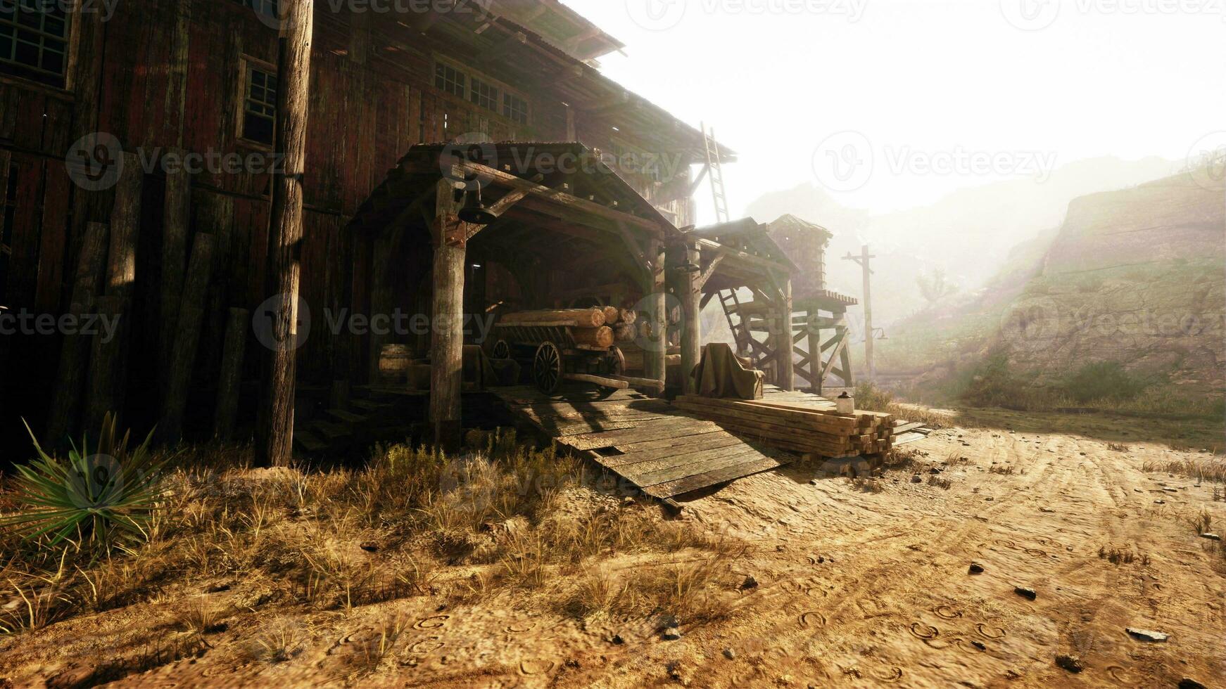 Historic wild west town Open air museum photo