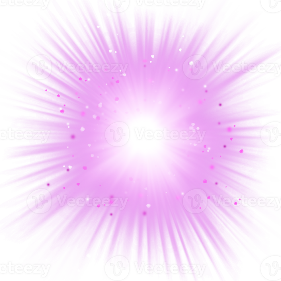 glow light rays effect png