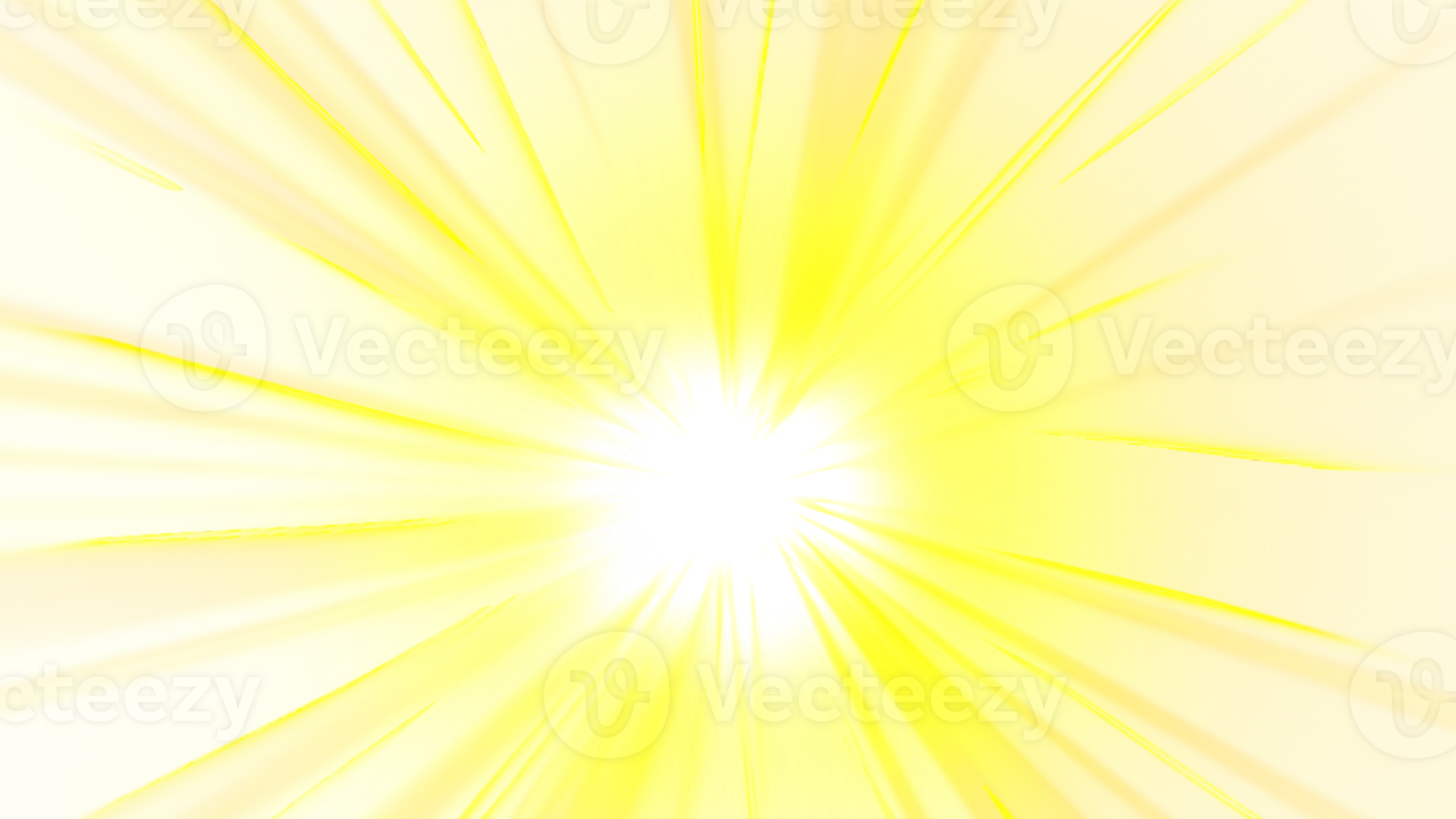 sun rays ligh effect png