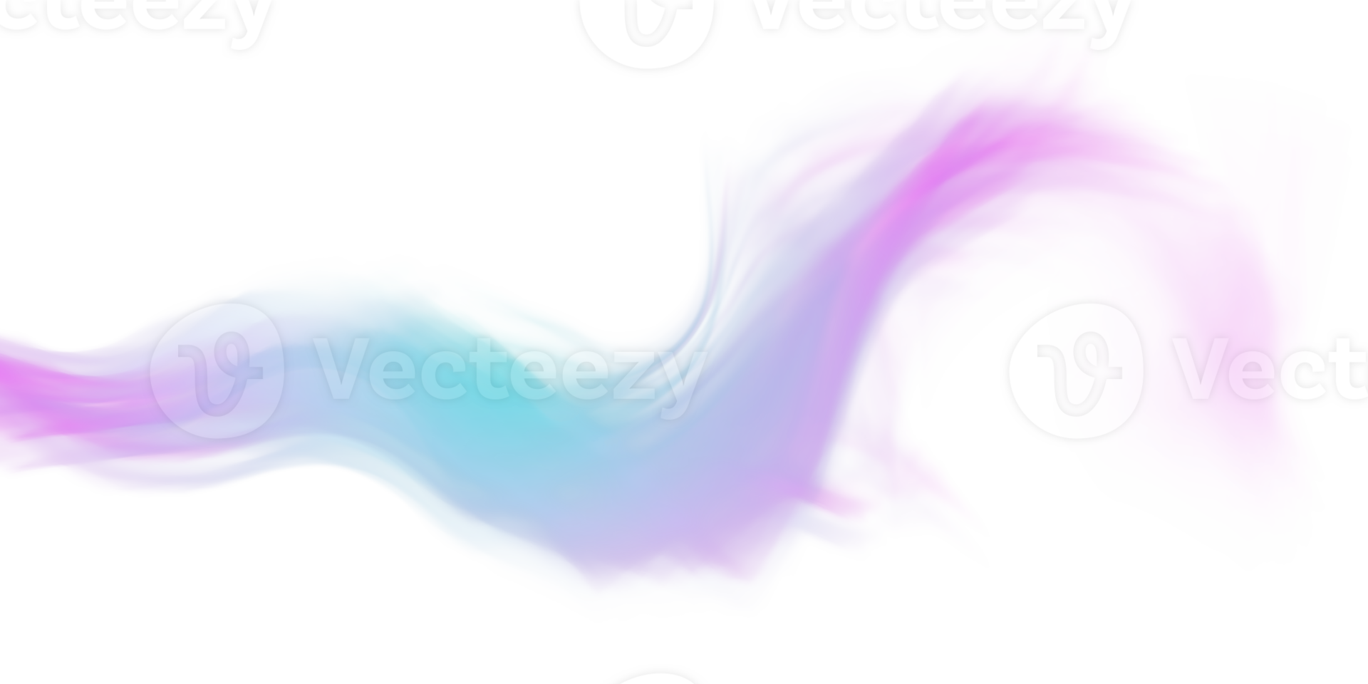 colorful wavy smoke effect png