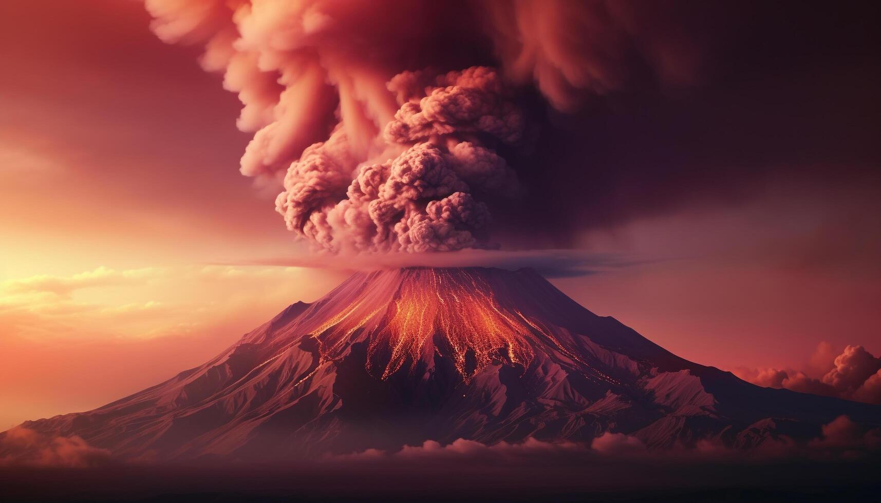 AI generated Glowing bonfire erupts, melting steel in nature fiery inferno generated by AI photo