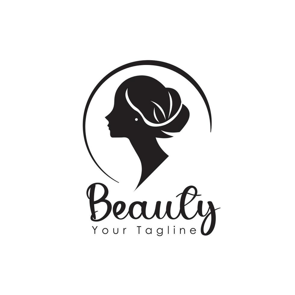 vector de De las mujeres logos belleza