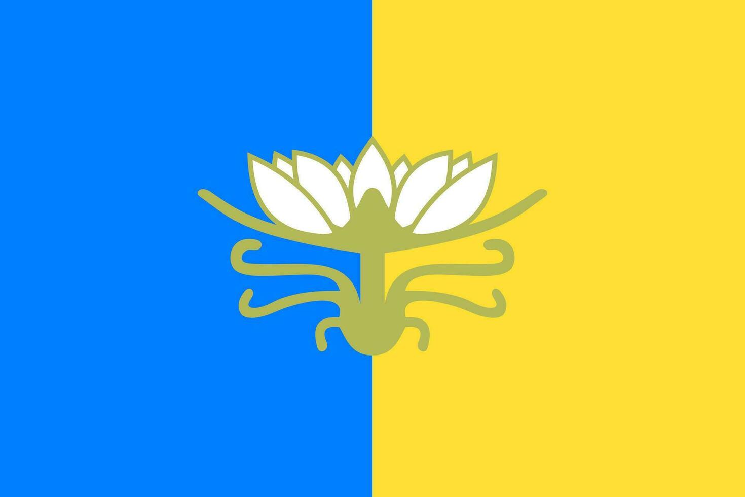 The flag of the Naked Pier vector