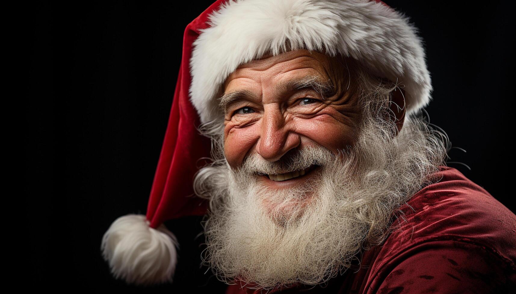 ai generado sonriente hombre en invierno, celebrando con nieve, regalo, y alegría generado por ai foto