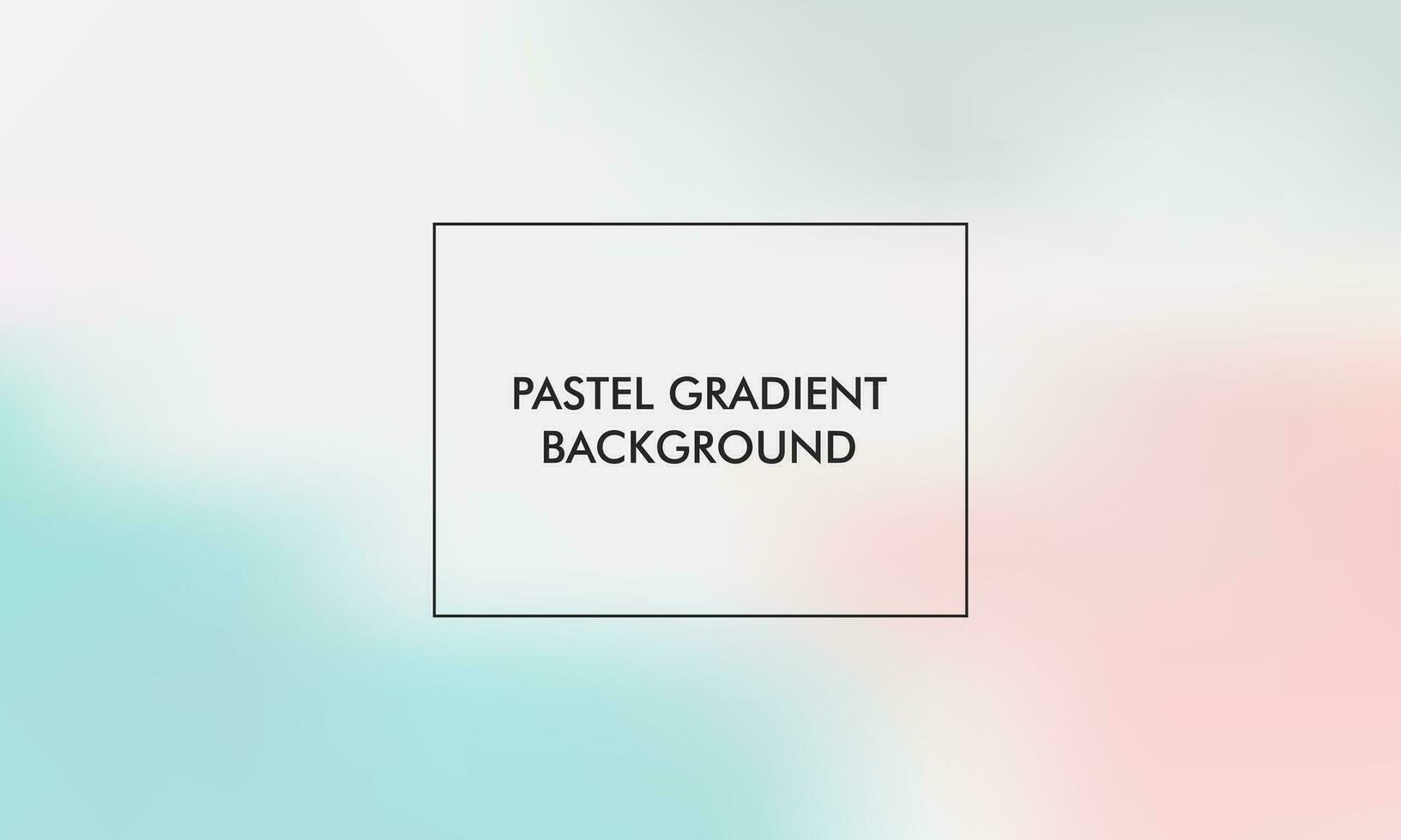 abstract gradient blur background with pastel color vector